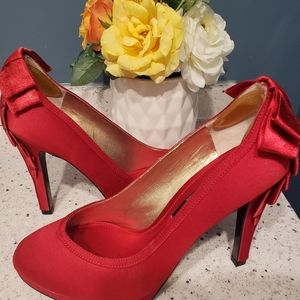 Red Nina Heels